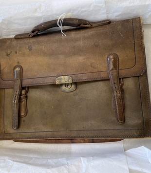 Briefcase from the Basch Family which held family documents