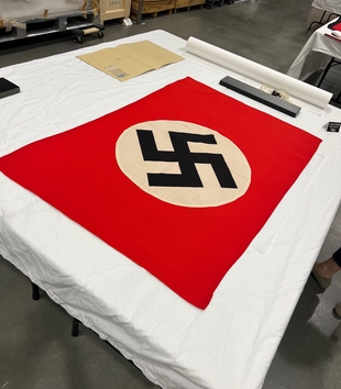 Nazi Flag found with Price Tag at Kaufhof Department Store